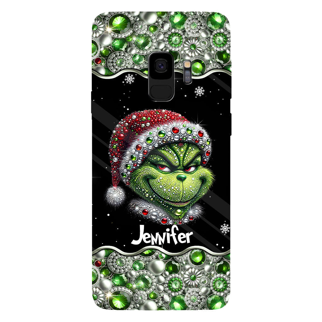 Merry Grinchmas - Personalized Stole Christmas Full Print Phone Case