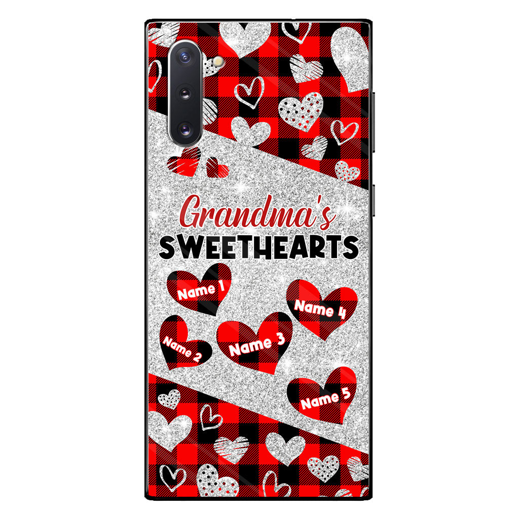 Les amoureux de grand-mère - Coque de téléphone personnalisée pour la Saint-Valentin