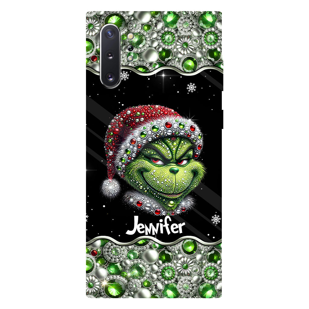 Merry Grinchmas - Personalized Stole Christmas Full Print Phone Case