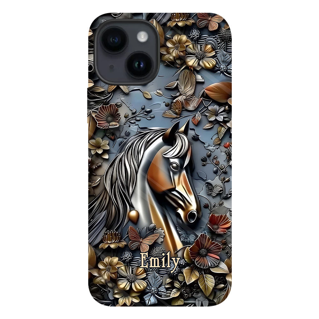Superbe cheval - Coque de téléphone personnalisée avec impression intégrale de cheval