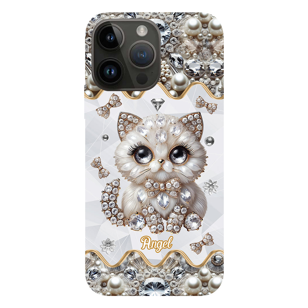 Coque de téléphone personnalisée avec motif chat persan « Love Persian Cat »