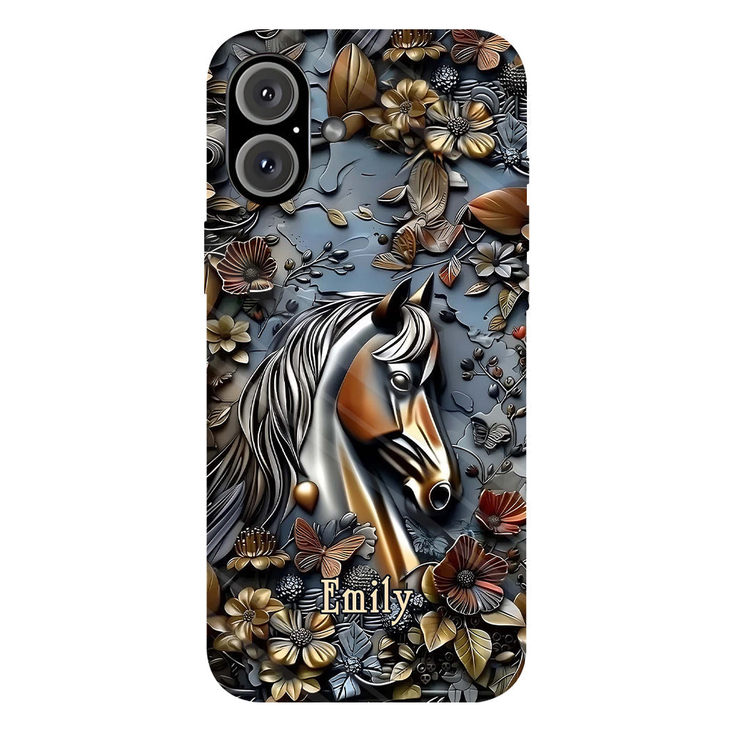 Superbe cheval - Coque de téléphone personnalisée avec impression intégrale de cheval