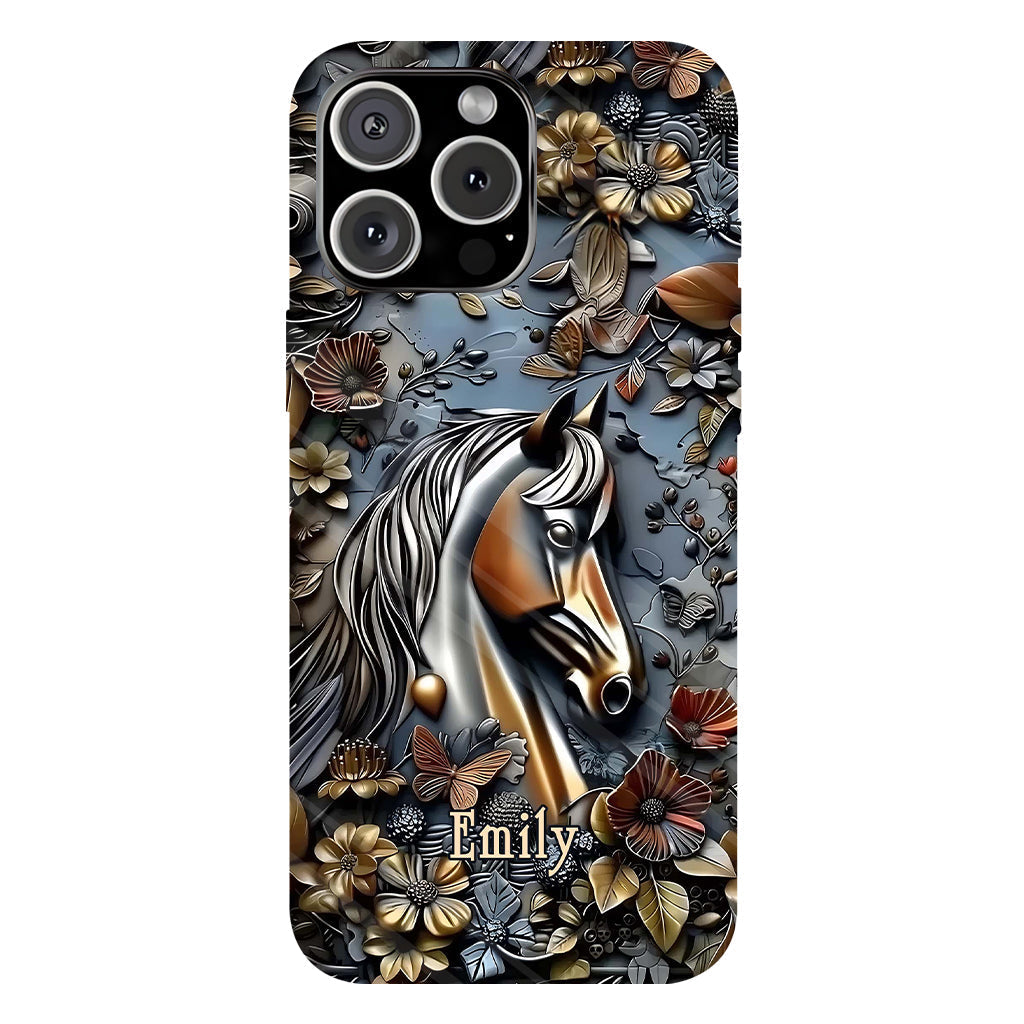 Superbe cheval - Coque de téléphone personnalisée avec impression intégrale de cheval