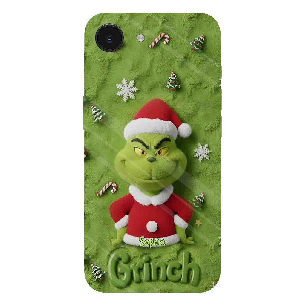 Merry Grinchmas - Personalized Stole Christmas Full Print Phone Case